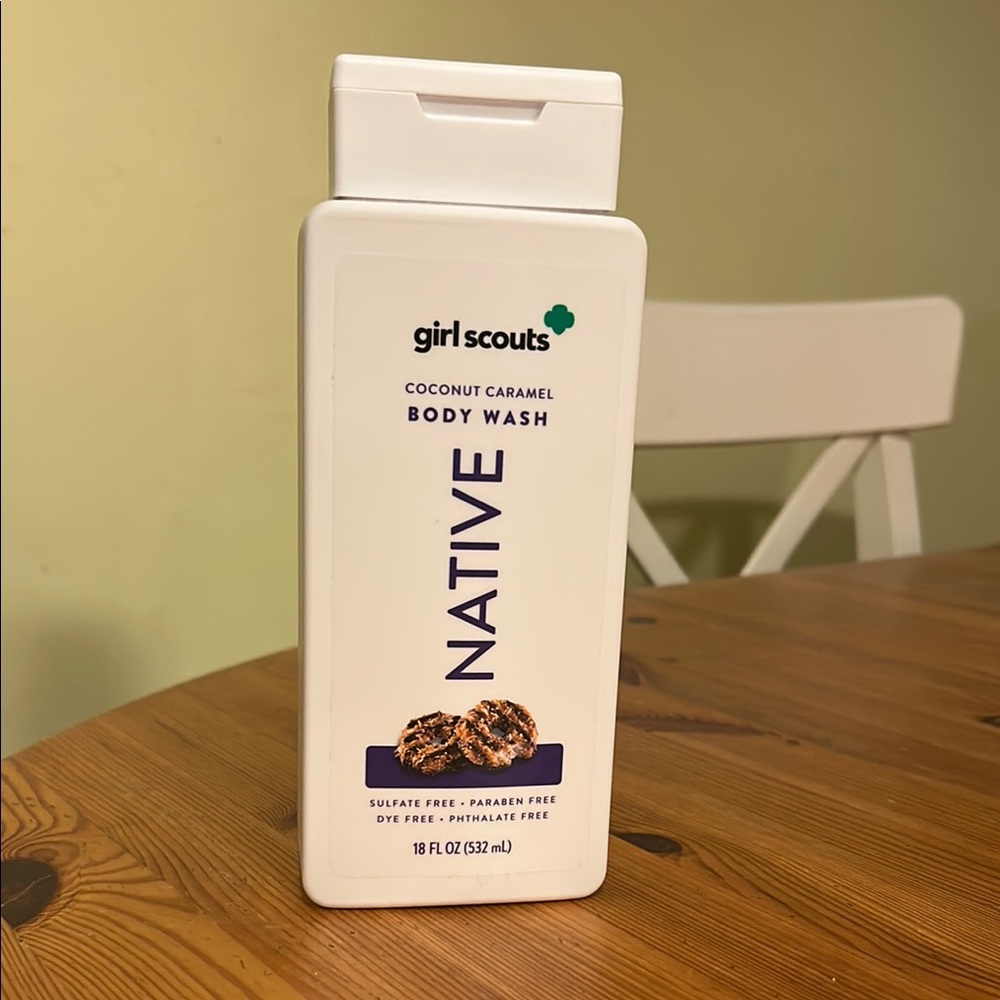 Native x Girl Scouts Collab “Samoa” Body Wash!!